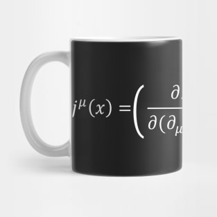 Noether Conserved Current - Quantum Field Theory Mug